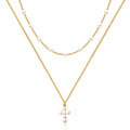 Kenivira Beads Cross Necklace