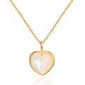 Kenivira Gold Heart Necklace for Women