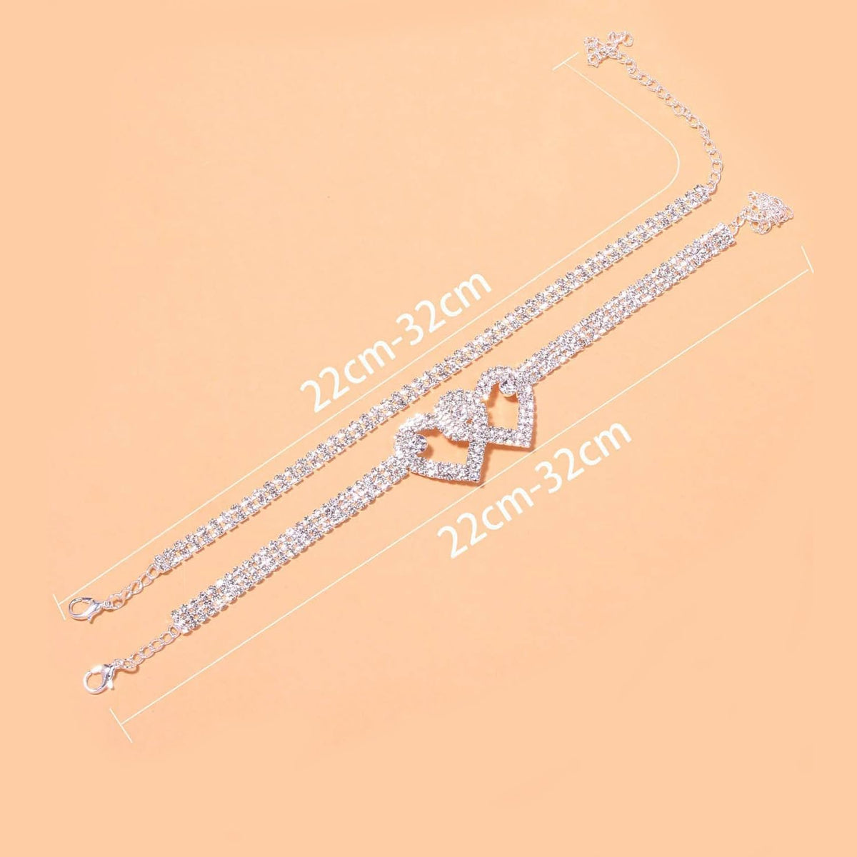 Tesmony Heart Anklet