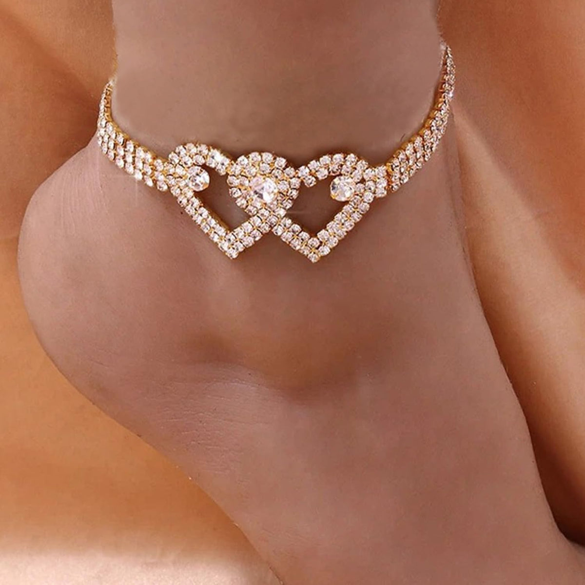 Tesmony Heart Anklet