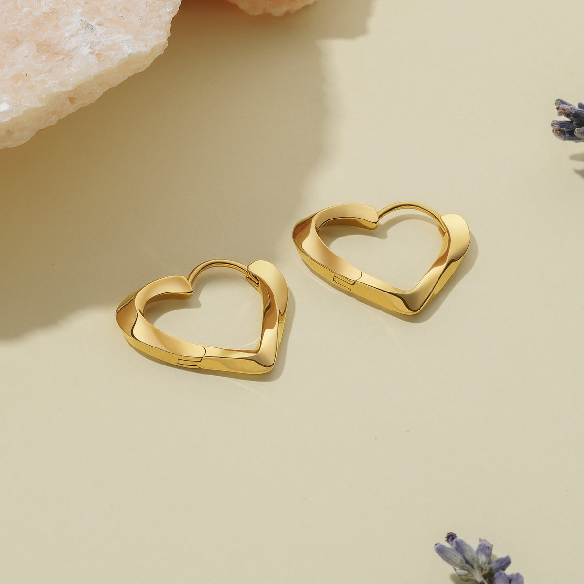 Tesmony Heart Shaped Earrings