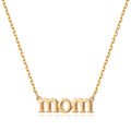 Tesmony mom Pendant Necklace Gift for Mother